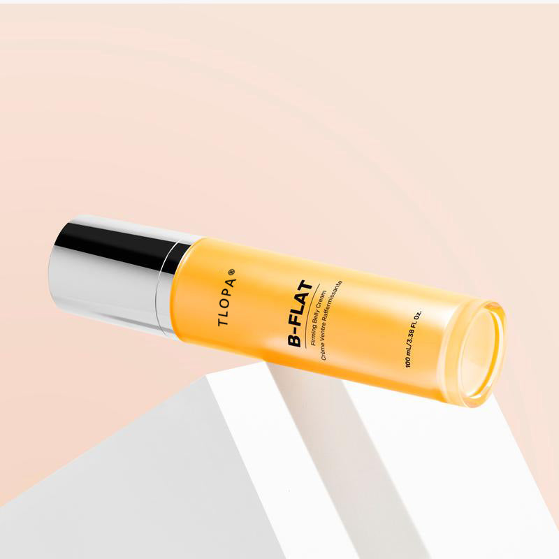 TLOPA® B-FLAT Clinically Proven Belly Firming Cream for Stretch Marks And Loose Skin - With Avocado Extract