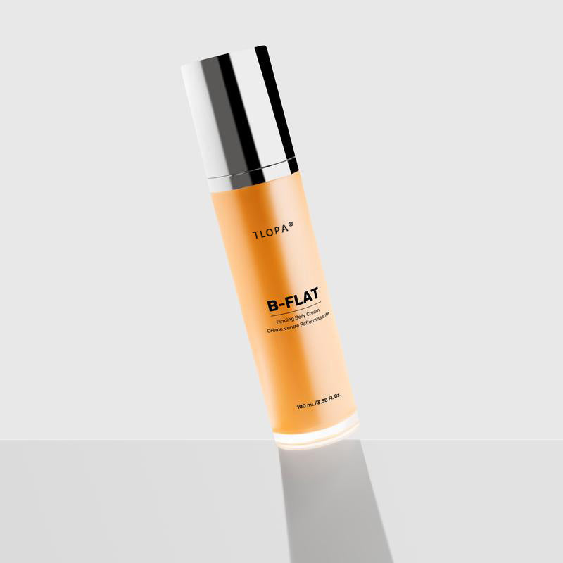 TLOPA® B-FLAT Clinically Proven Belly Firming Cream for Stretch Marks And Loose Skin - With Avocado Extract